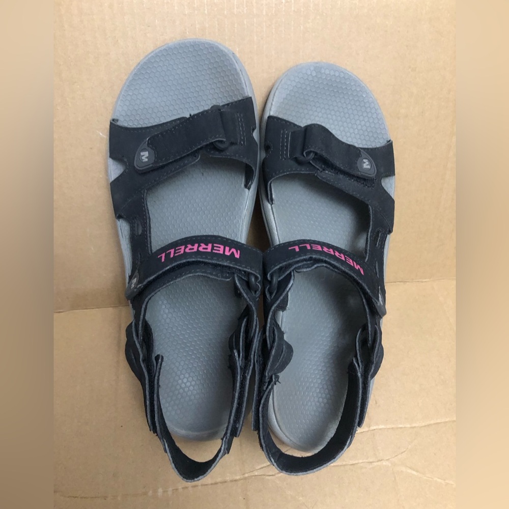 Sz 7 WOMENS MERRELL HIKING SUMMER WATERPROOF SANDALS